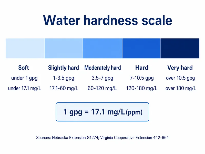 How to test water hardness