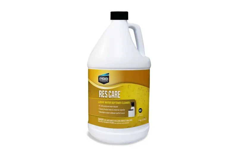 Using a Water Softener Resin Cleaner